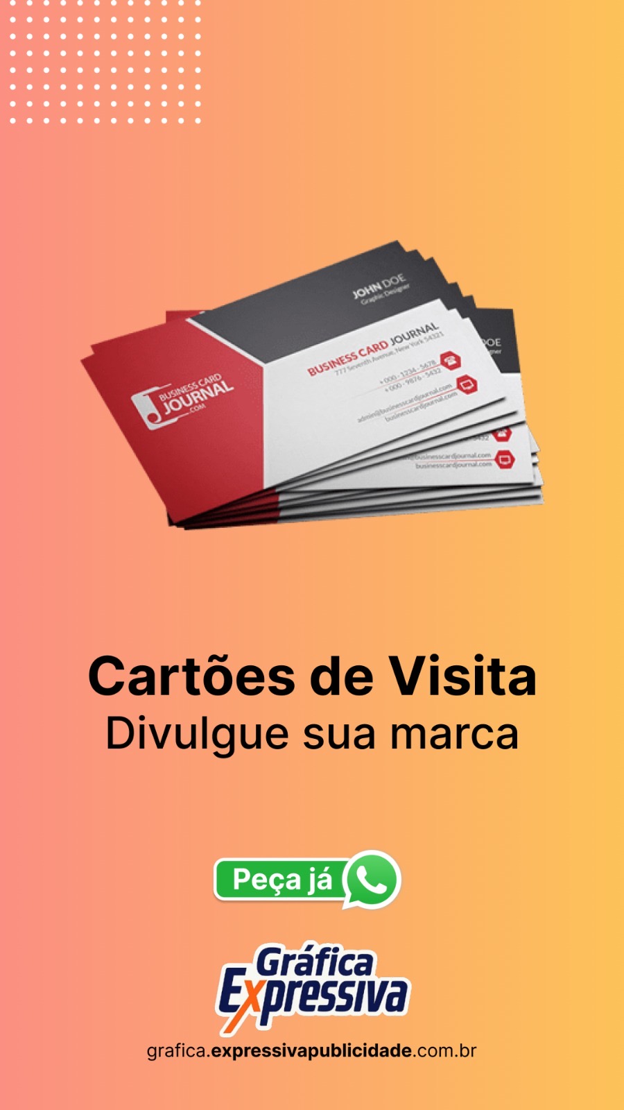 CARTÃO DE VISITA COUCHÊ 300G LAMINAÇÃO FOSCA UV LOCAL 4X4